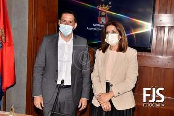 Héctor Suárez deja la Alcaldía de Telde en un Pleno sin intervención de la oposición/Francisco Javier Santana.